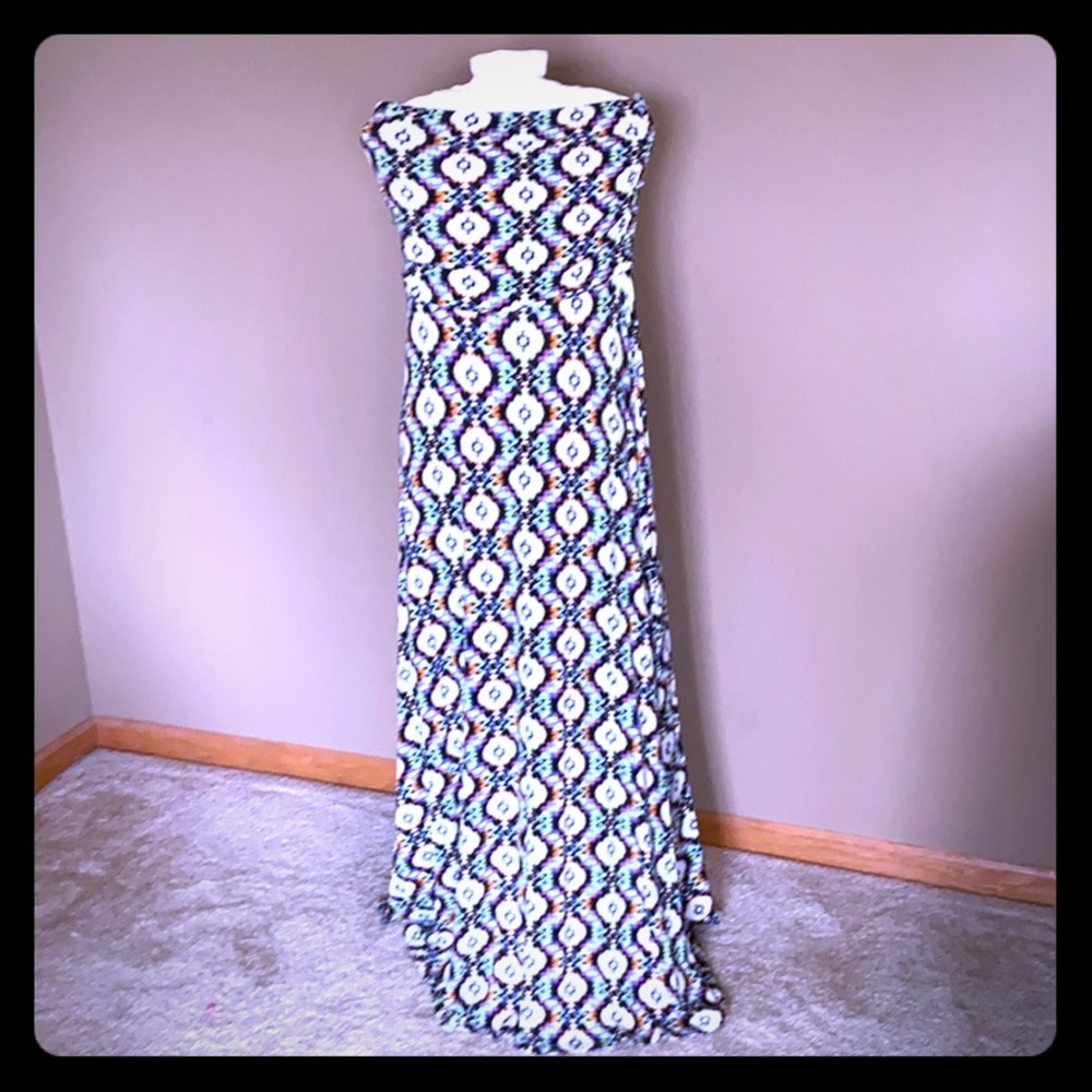 Strapless Maxi Dress